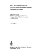 Drug Concentration Monitoring Microbial Alpha-Glucosidase Inhibitors Plasminogen Activators