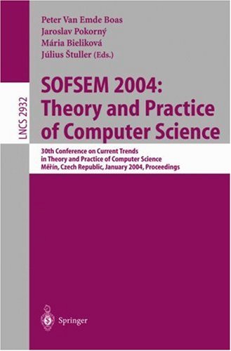 SOFSEM 2004 Theory and Practice of Computer Science