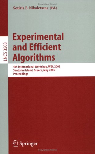 Experimental and Efficient Algorithms