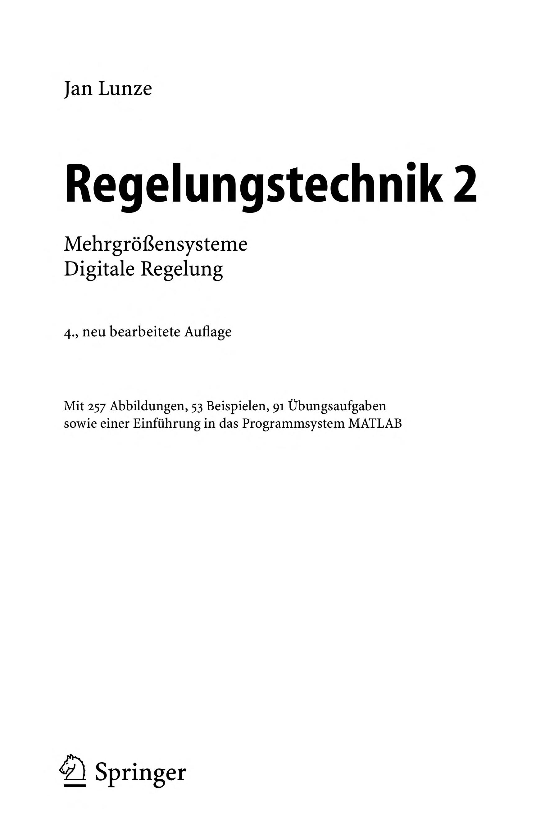 Regelungstechnik 2