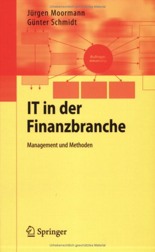 It In Der Finanzbranche: Management Und Methoden