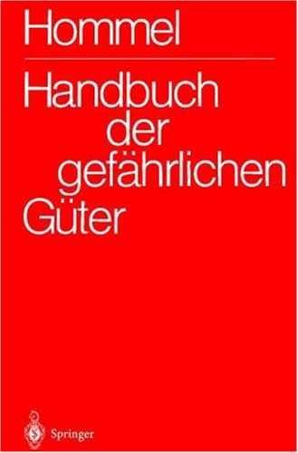 Handbuch Der Gefährlichen Güter Band 4