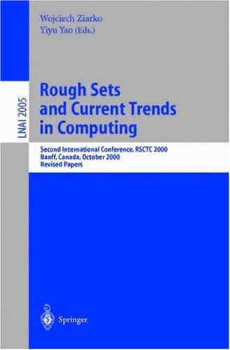 Rough Sets and Current Trends in Computing