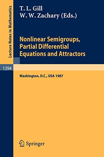 Nonlinear Semigroups, Partial Differential Equations, And Attractors