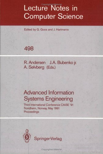 Advanced Information Systems Engineering, Vol. 3