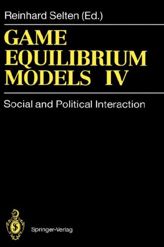 Game Equilibrium Models III