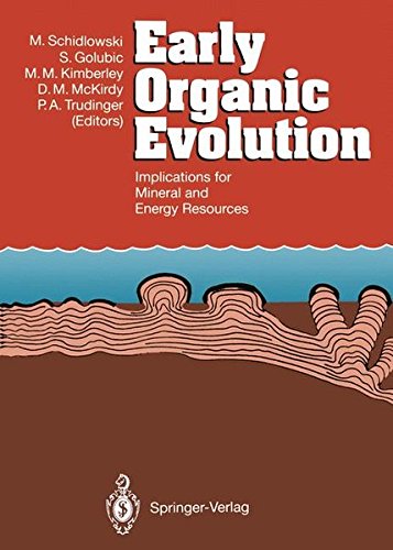 Early organic evolution