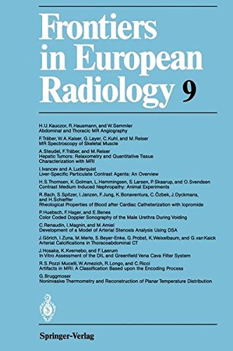 Frontiers in European Radiology Frontiers in European Radiology