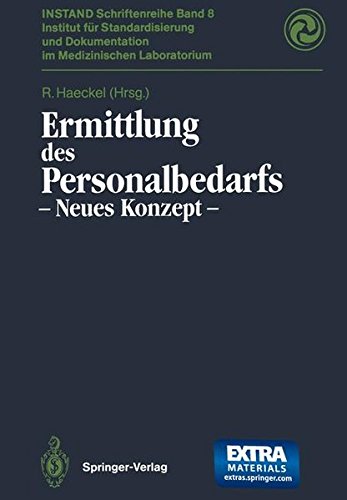 Ermittlung Des Personalbedarfs: Neues Konzept (Instand-Schriftenreihe) (German Edition)