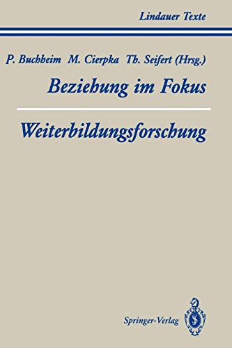 Teil 1 Beziehung Im Fokus Teil 2 Weiterbildungsforschung