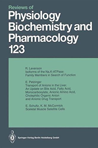 Reviews of Physiology Biochemistry and Pharmacology