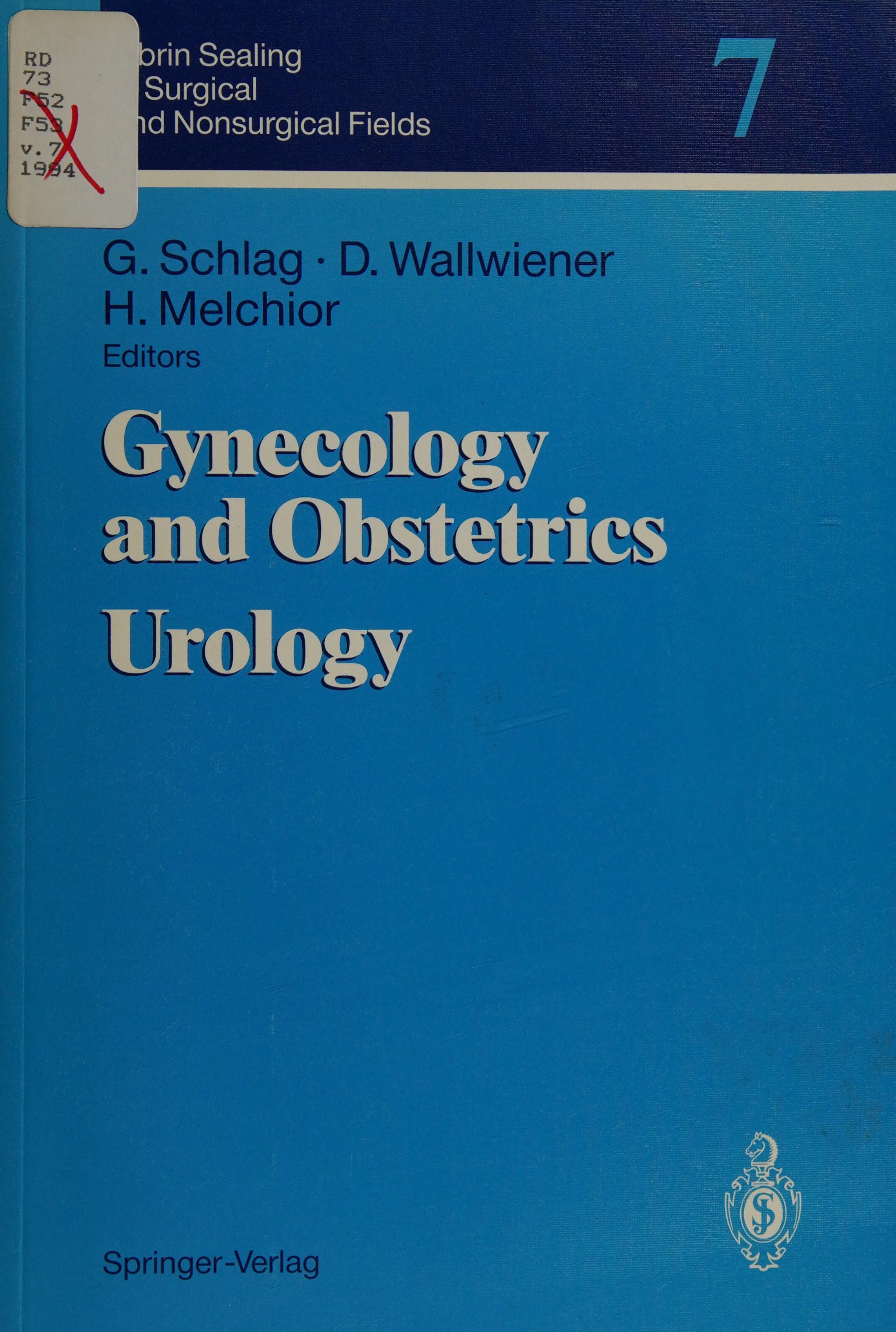 Gynecology and obstetrics.