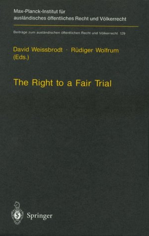 The Right to a Fair Trial