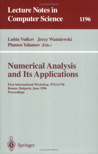 Numerical Analysis and Its Applications