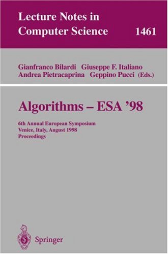 Algorithms - Esa '98