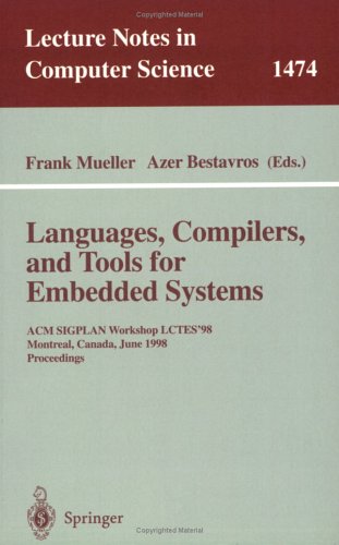 Languages, Compilers, And Tools For Embedded Systems, Vol. 147