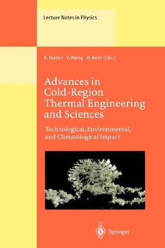 Advances in Cold-Region Thermal Engineering and Sciences