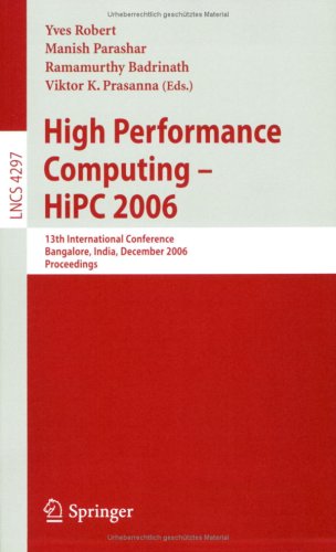 High Performance Computing--Hipc 2006