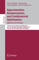 Approximation, Randomization, and Combinatorial Optimization