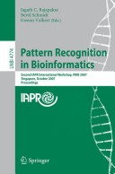 Pattern Recognition In Bioinformatics: Second IAPR International Workshop, PRIB 2007, Singapore, October 1-2, 2007, Proceedings (Lecture Notes In Computer Science (4774))