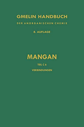 Verbindungen des Mangans Mit Schwefel, Selen Und Tellur