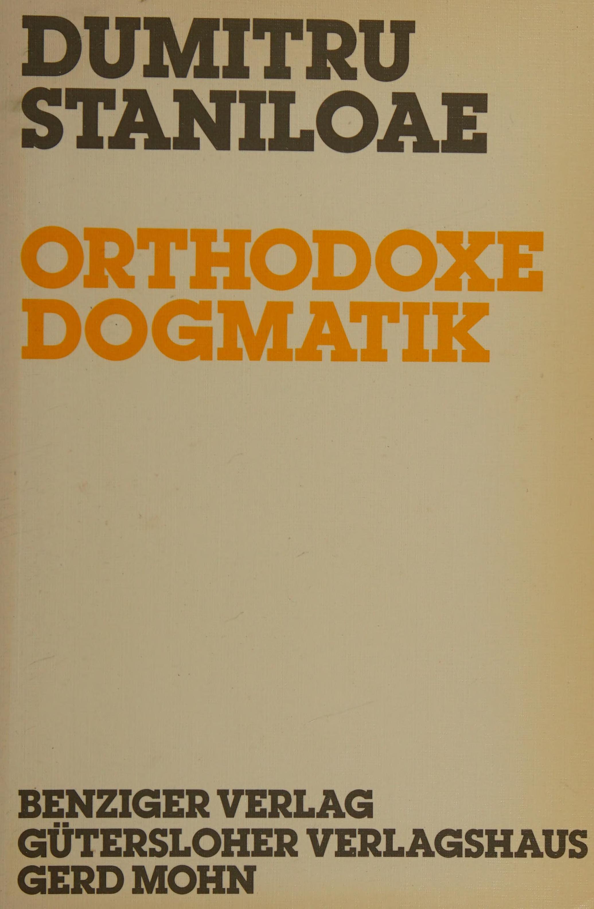 Orthodoxe Dogmatik