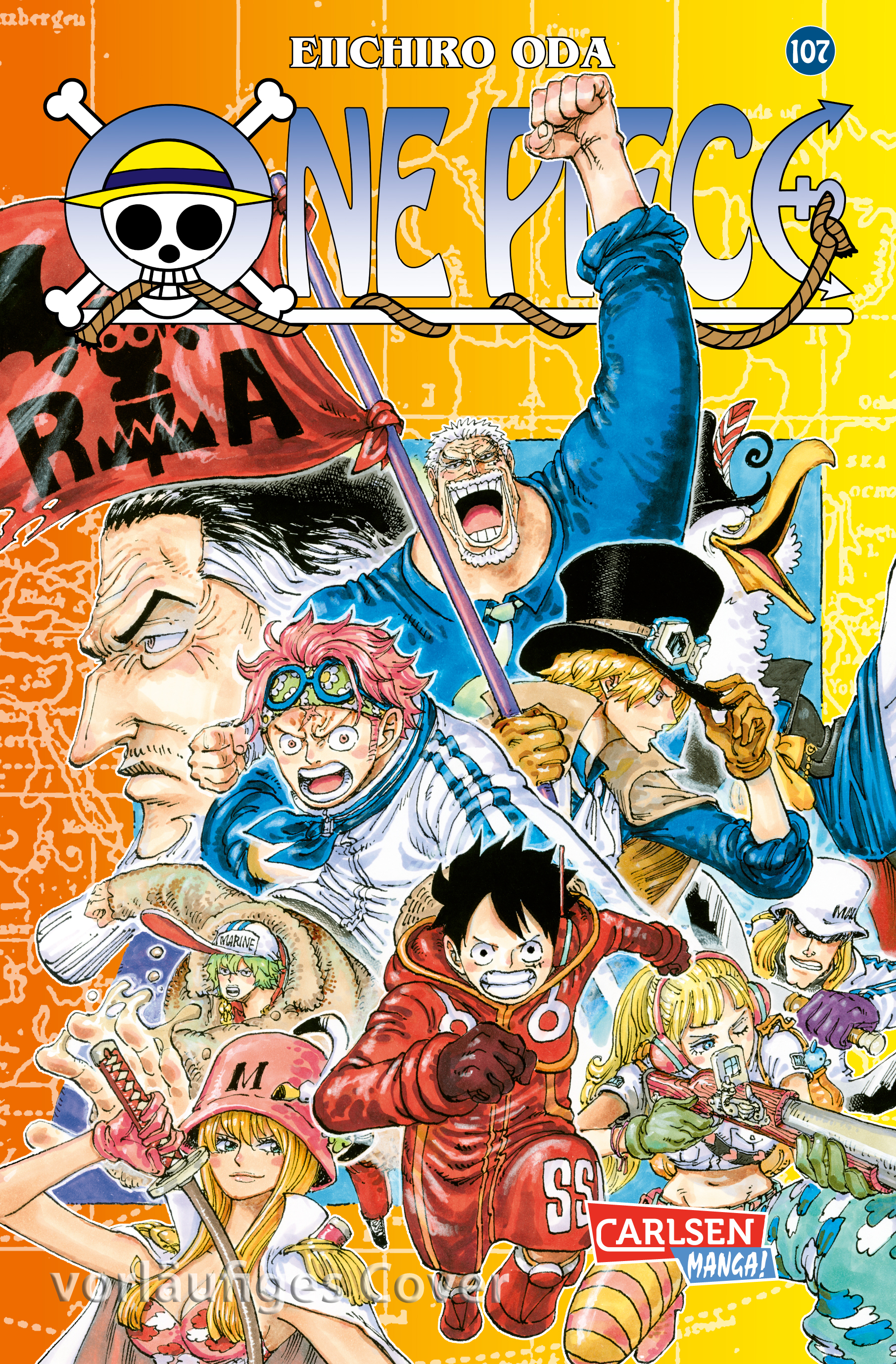 ONE PIECE 107, ISBN 9783551801104