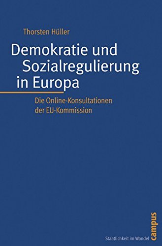 Demokratie Und Sozialregulierung In Europa