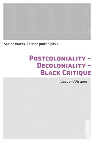 Postcoloniality-Decoloniality-Black Critique: Joints And Fissures