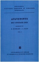 De Civitate Dei Libri XXII, Vol. I