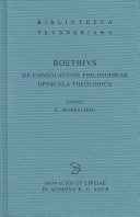 Boethius De consolatione philosophiae.