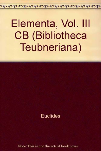 Elementa, Vol. Iii