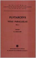 Vitae Parallelae, Vol. III, Fasc. I
