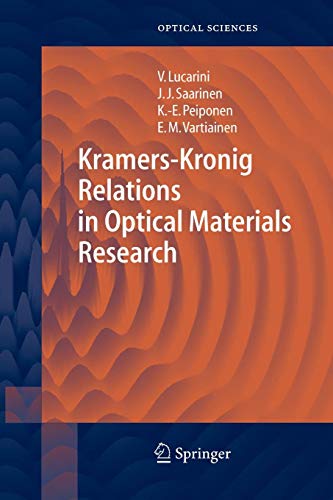 Kramers Kronig Relations in Optical Materials Research