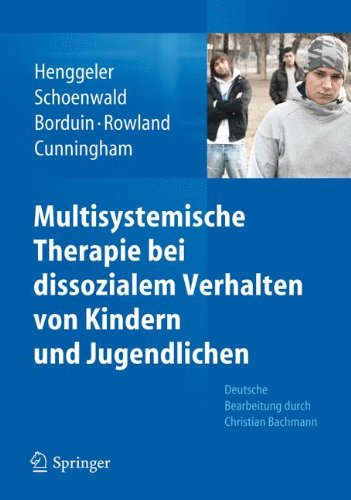 Multisystemische Therapie Bei Dissozialem Verhalten Von Kindern und Jugendlichen