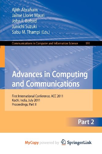 Advances in Computing and Communications, Part II
