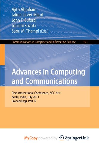 Advances in Computing and Communications, Part IV