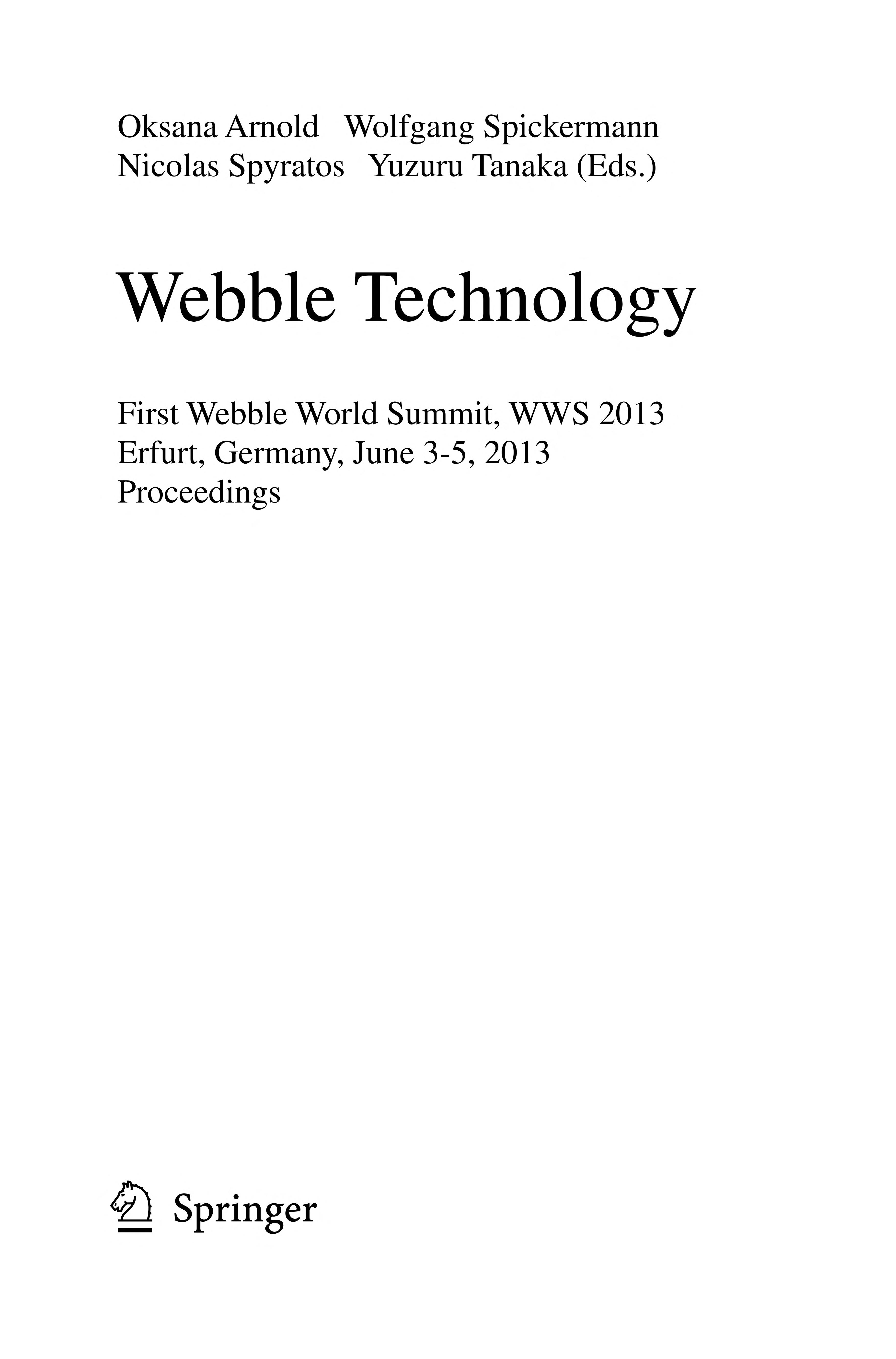 Webble Technology