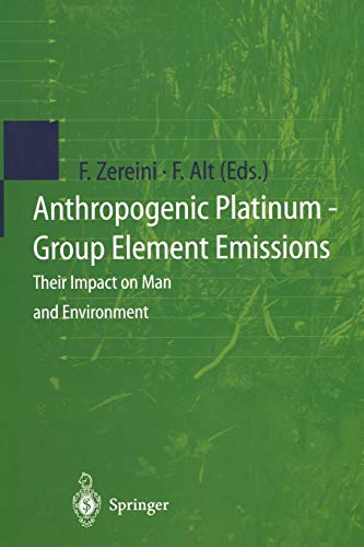 Anthropogenic Platinum Group Element Emissions