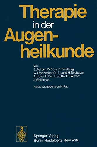 Therapie in Der Augenheilkunde
