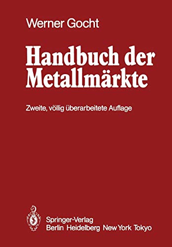 Handbuch Der Metallm?Rkte