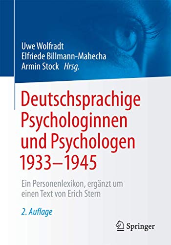 Deutschsprachige Psychologinnen und Psychologen 1933 1945