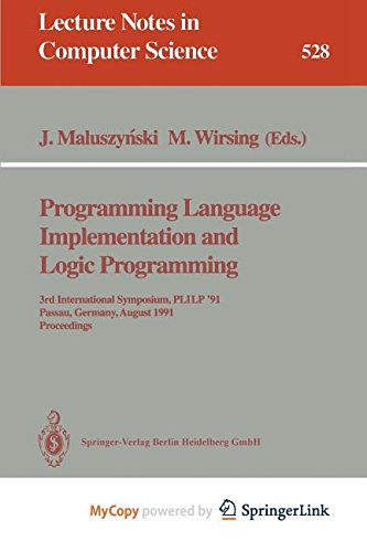 Programming Language Implementation and Logic Programming