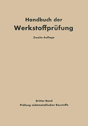 Die Prüfung Nichtmetallischer Baustoffe