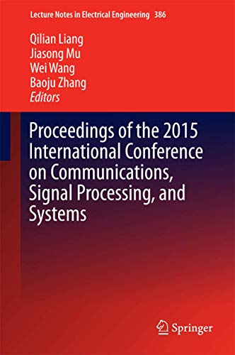 Proceedings of the 2015 International Conference on Communications, Signal Processing, and Systems