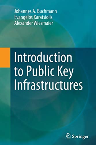 Introduction to Public Key Infrastructures