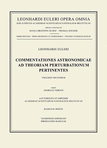 Commentationes Astronomicae Ad Theoriam Perturbationum Pertinentes