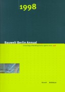 Bauwelt Berlin Annual 1998