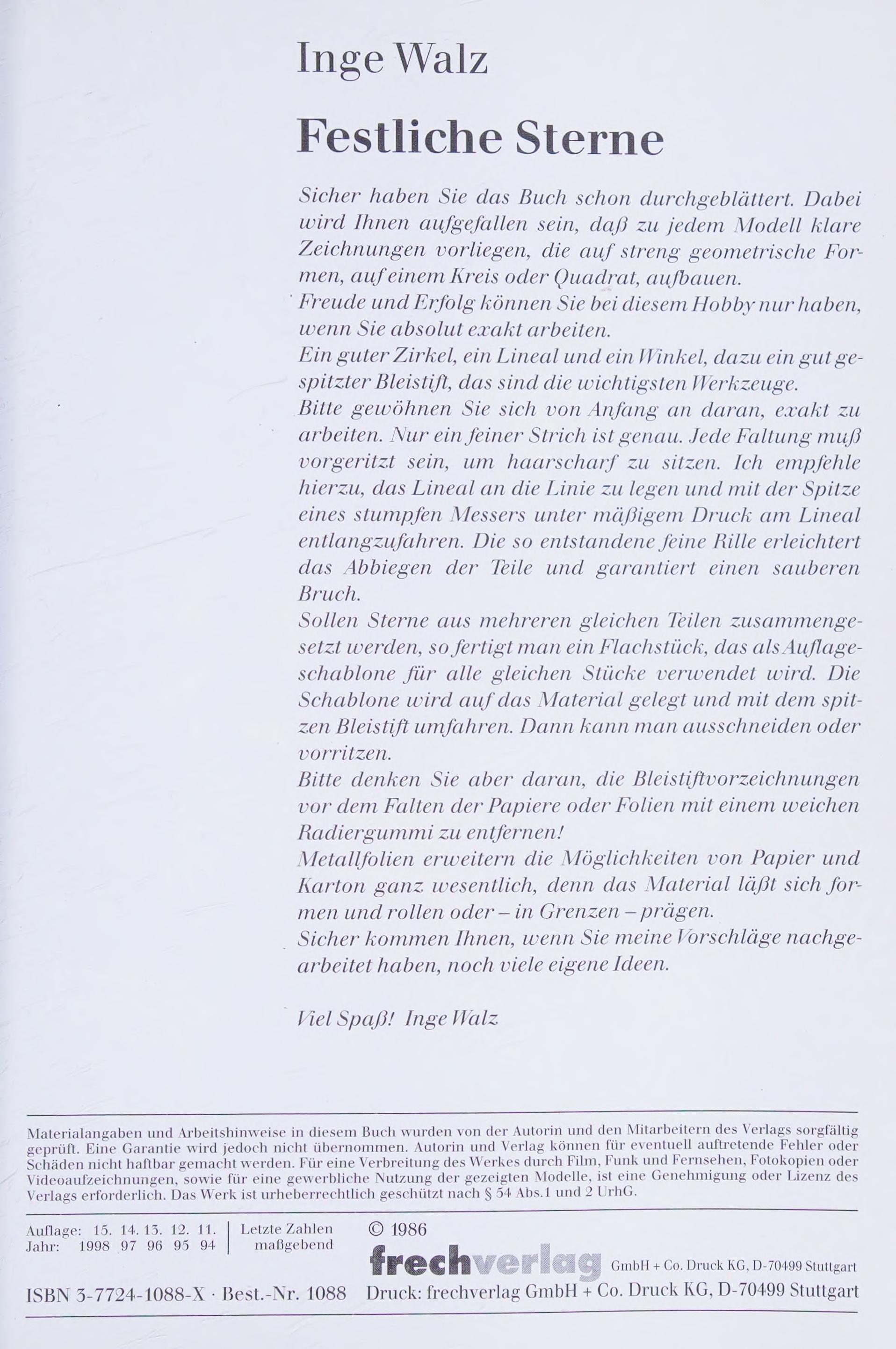 Festliche Sterne aus Goldfolie