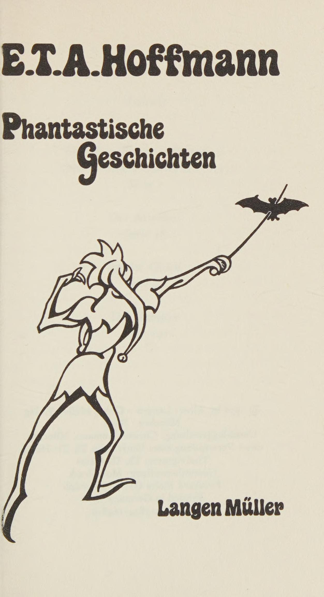 Phantastische Geschichten.